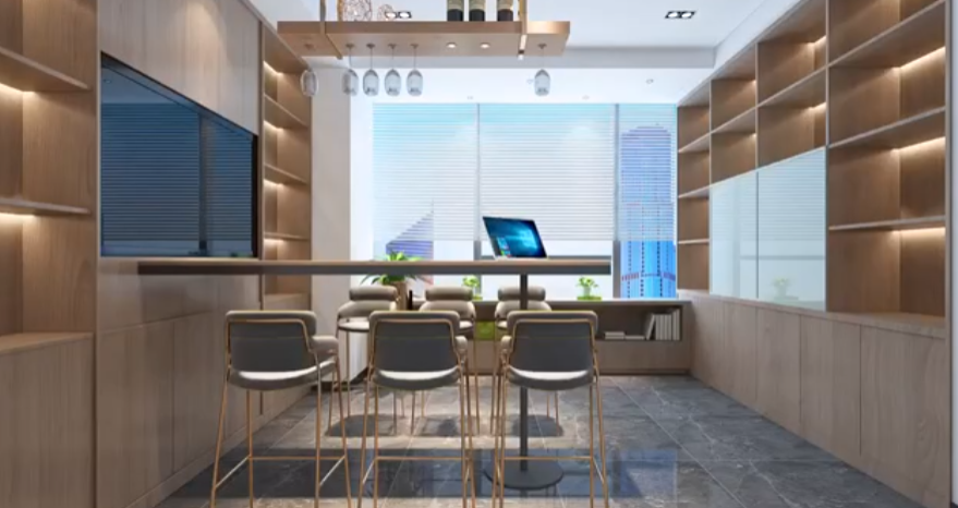 教育培訓機構(gòu)裝修效果圖視頻